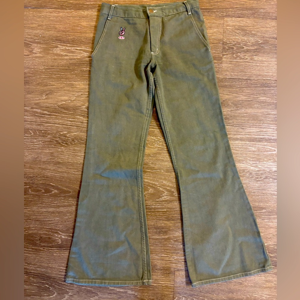 Vintage 90s Flare Leg Women Jeans
